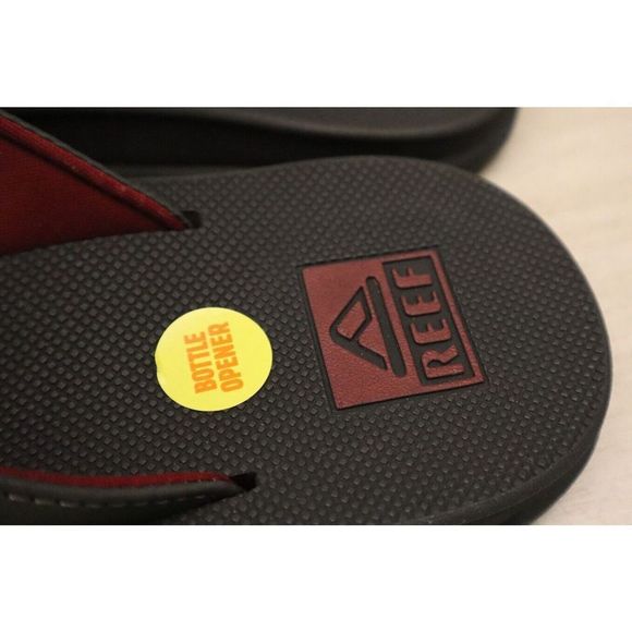 Reef CI6621 Unisex Men's Sz 9 Women's Sz 10.5 Red/Raven Element TQT Sandals - Picture 10 of 10